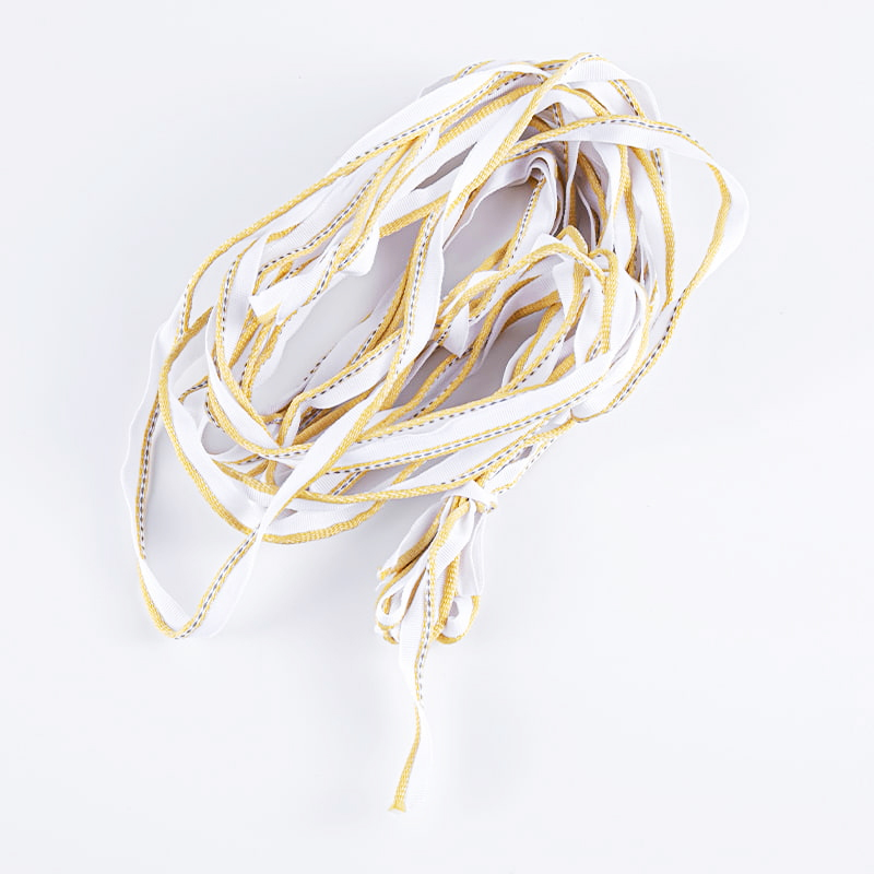 압축 착용 저항 의류 부속품을 위한 1.0cm 폴리에스테 사려깊은 테이프