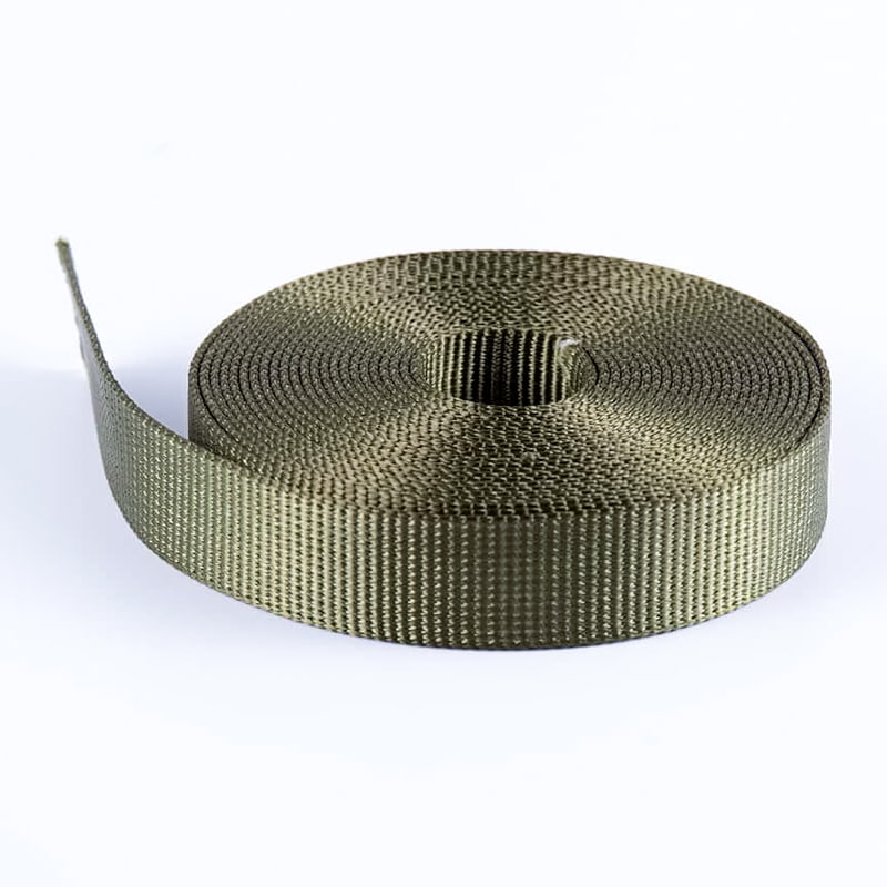 개 목걸이용 2.5cm 폴리에스테르 능직 유연한 웨빙